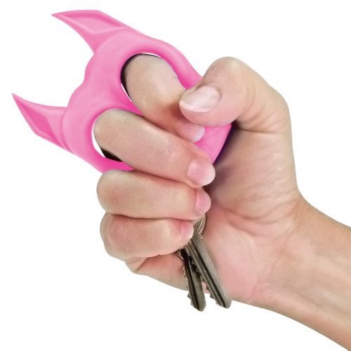 Fight Fobs® Pink Fenced Self Defense Key Chain Set