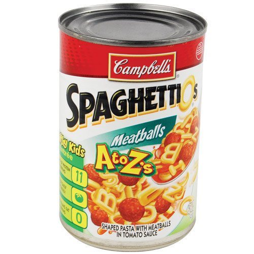 Spaghettios Diversion Safe