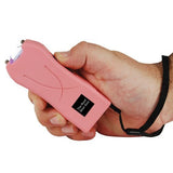 Stun Guns - Runt 20,000,000 Volt Rechargeable Stun Flashlight In Pink