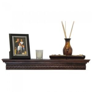 Diversion Safes - Quick Shelf Safe In Walnut With RFID