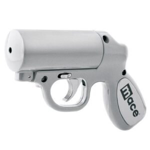 Mace Pepper Spray - Mace Silver Pepper Spray Gun With Strobe LED