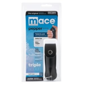 Mace Pepper Spray - Mace Triple Action Leather Plus Model