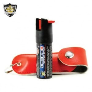 Pepper Spray: Streetwise 18 - Lab Certified Streetwise 18 Pepper Spray 1/2 Oz In Red Soft Case