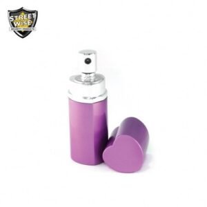 Pepper Spray: Streetwise 18 - Lab Certified SW 18 3/4 Oz Heart Perfume Purple Pepper Spray
