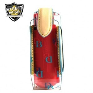 Pepper Spray: Streetwise 23 - Streetwise 23 Pepper Spray 1/2 Oz In Red Dooney & Bourke Holster