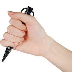 Personal Protection - Solid Steel Kubotan In Black Camo