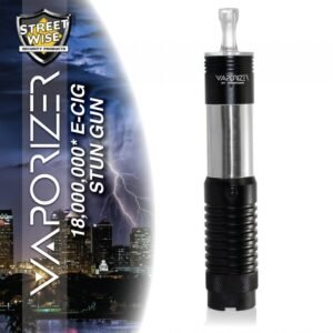 Streetwise Stun Guns - Streetwise Black Vaporizer Electronic Cigarette Stun Gun