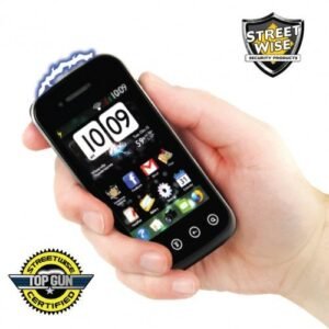 Streetwise Stun Guns - Streetwise SamStun Rechargeable Black Cell Phone Stun Gun