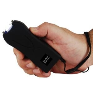 Stun Guns - Runt 20,000,000 Volt Rechargeable Stun Flashlight In Black